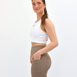 ES16 Classic Tights Chestnut met zakken aan de zijkant