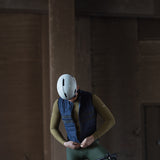 ES16 Fiets Thermovest Supreme unisex. Blauw