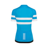 ES16 Fietsshirt Elite Strepen - Lichtblauwe Strepen. Dames