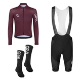 ES16 Fietssokken Fast Black GRVL