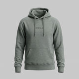 ES16 Casual hoodie gemêleerd groen