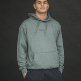 ES16 Casual hoodie gemêleerd groen