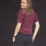 ES16 Klassiek T-shirt Bordeaux