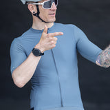 ES16 Fietsshirt Supreme. Grey blue