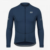 ES16 Thermische fleece-fietstrui. Classic Blue