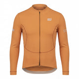 ES16 thermische fleece fietstrui. Brown Sugar