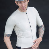 ES16 Fietsshirt Supreme. Crème Kalk