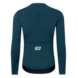 ES16 Thermische fleece-fietstrui. Classic Blue