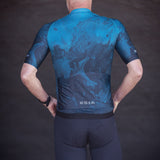 ES16 Razor wielershirt - Splash Blue