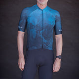 ES16 Razor wielershirt - Splash Blue