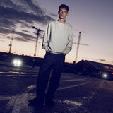 ES16 Fashion Hoodie. Blauw. 100% biologisch katoen