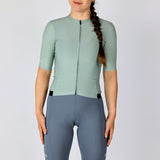 ES16 Fietsshirt Supreme. Saliegroen