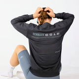 ES16 Fashion Hoodie. Blauw marine. 100% organisch katoen