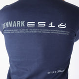 ES16 Fashion Hoodie. Blauw marine. 100% organisch katoen