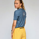 ES16 prestatiekorte broek oranje