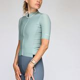 ES16 Fietsshirt Supreme. Saliegroen