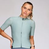 ES16 Fietsshirt Supreme. Saliegroen