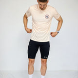 ES16 prestatie T-shirt crème
