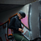 ES16 winter fietsbroek Supreme unisex - met kussen. Moss