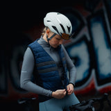 ES16 Fiets Thermovest Supreme unisex. Blauw