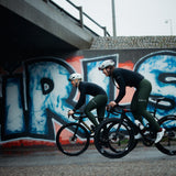 ES16 Langærmet Fietsfleece Supreme unisex. Zwart