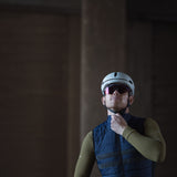 ES16 Fiets Thermovest Supreme unisex. Blauw