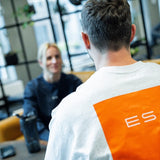 ES16 Fashion Hoodie. Blauw marine. 100% organisch katoen