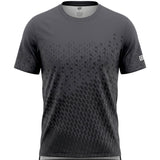 ES16 Along Cat. Hardloopshirt. Grafietgrijs.
