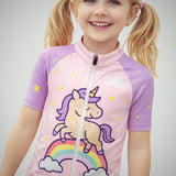 ES16 Kinder Fietsshirt - Eenhoorn