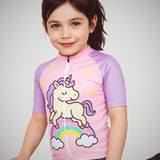 ES16 Kinder Fietsshirt - Eenhoorn