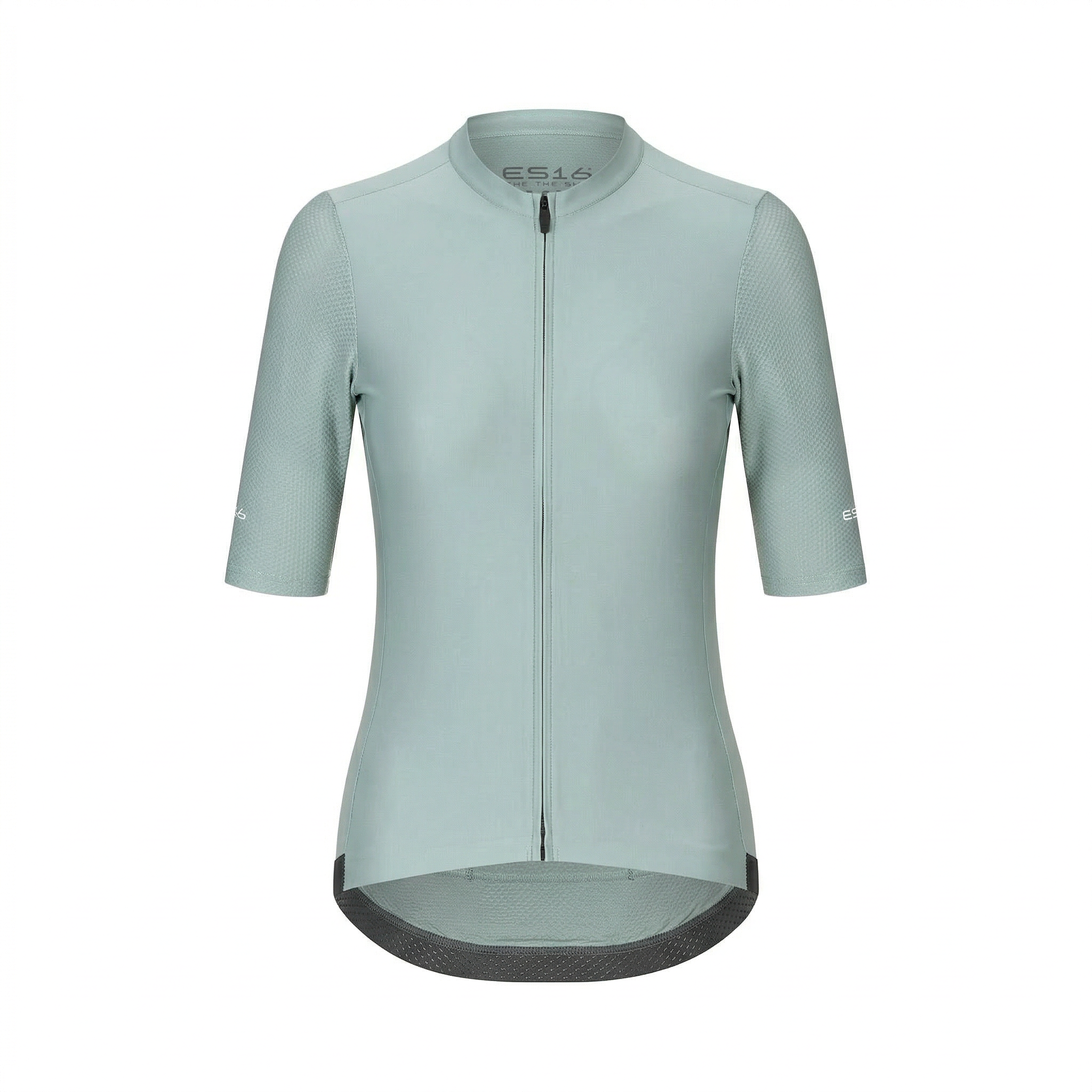 ES16 fietsshirt Supreme. Saliegroen