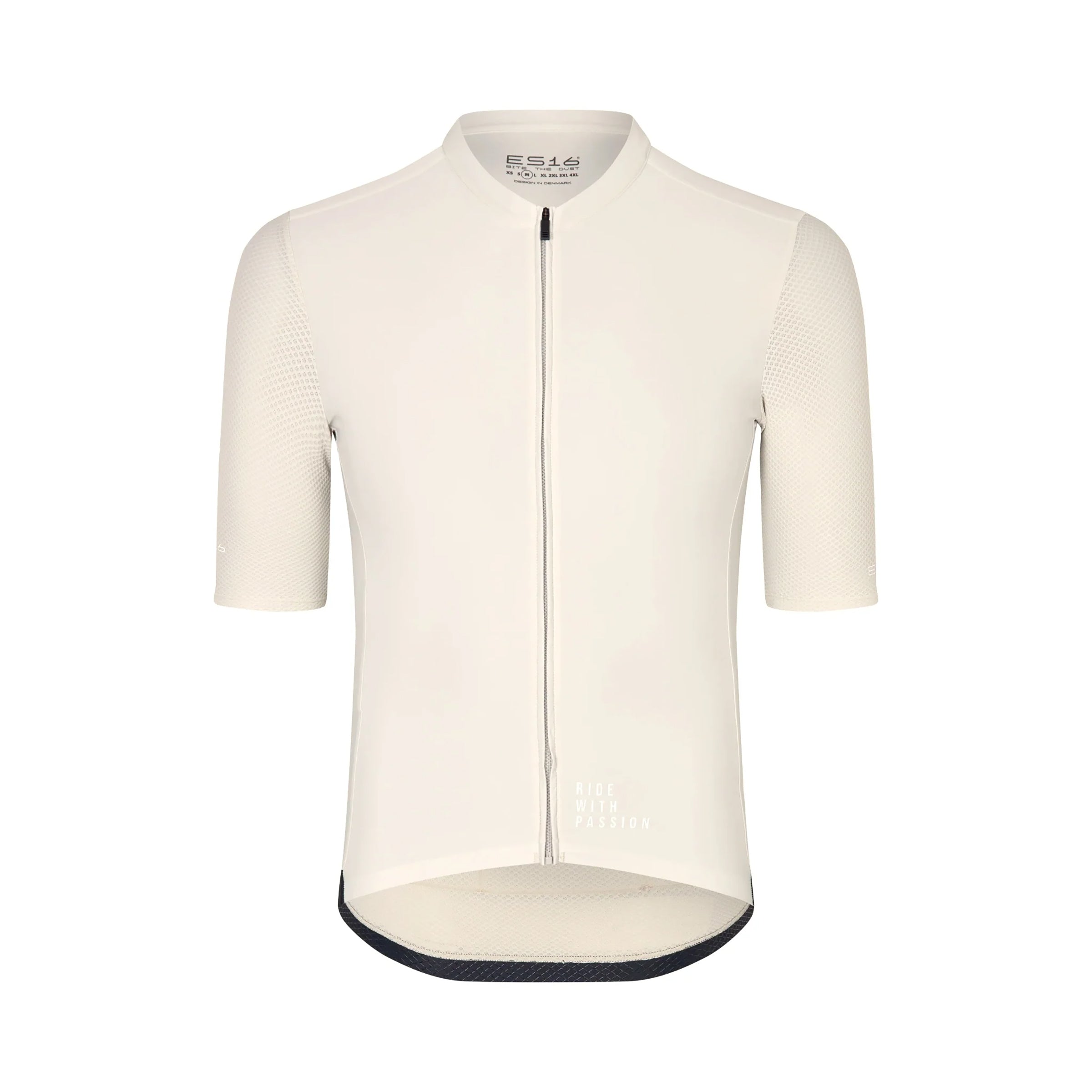 ES16 Fietsshirt Supreme. Crème Kalk