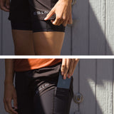 ES16 Performance Shorts met binnenshort. Black