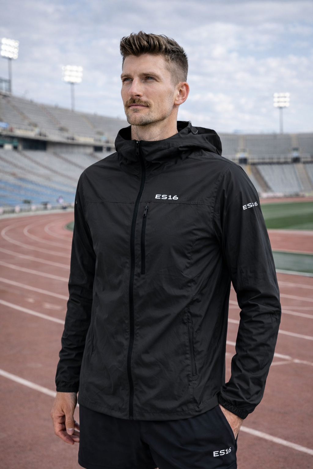 ES16 Løbejakke Supreme, Black, Livsstil, 001