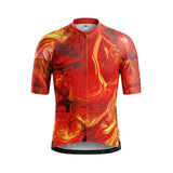 ES16 Razor fietsshirt - Marmeroranje