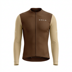 ES16 Supreme shirt met lange mouwen. Bruin / zand
