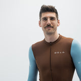 ES16 Wielertrui met lange mouwen GRVL Temps - Patroon