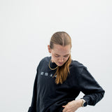 ES16 Fashion Hoodie. Blauw marine. 100% organisch katoen