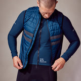 ES16 Fiets Thermovest Supreme unisex. Blauw