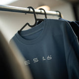 ES16 Fashion Hoodie. Blauw marine. 100% organisch katoen