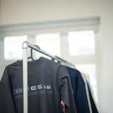 ES16 Fashion Hoodie. Blauw marine. 100% organisch katoen