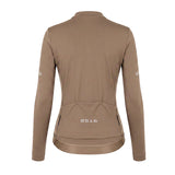 ES16 Supreme shirt met lange mouwen. Mokka