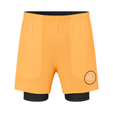 ES16 prestatiekorte broek oranje