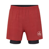 ES16 prestatiekorte broek rood
