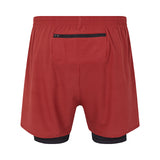 ES16 prestatiekorte broek rood