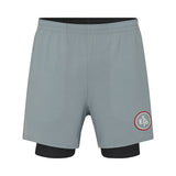 ES16 prestatiekorte broek grijs