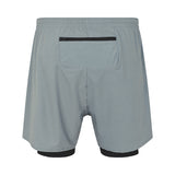 ES16 prestatiekorte broek grijs