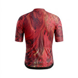 ES16 Razor wielershirt - Marble Rosso