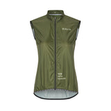 ES16 Fiets windvest Elite Mission Flow. Bruin