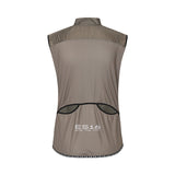ES16 Fiets windvest Elite Mission Flow. Bruin